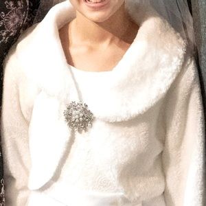 Girl's Faux Fur Jacket